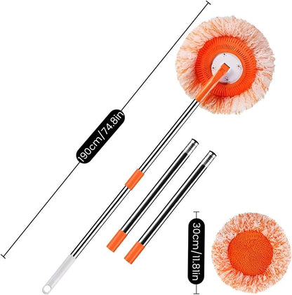 Mop Rotatif Magique – Nettoyez sans effort, jusque dans les moindres recoins