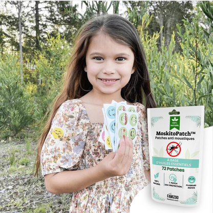 Patch Anti-Moustique Naturel – Protégez vos proches, sans produit chimique