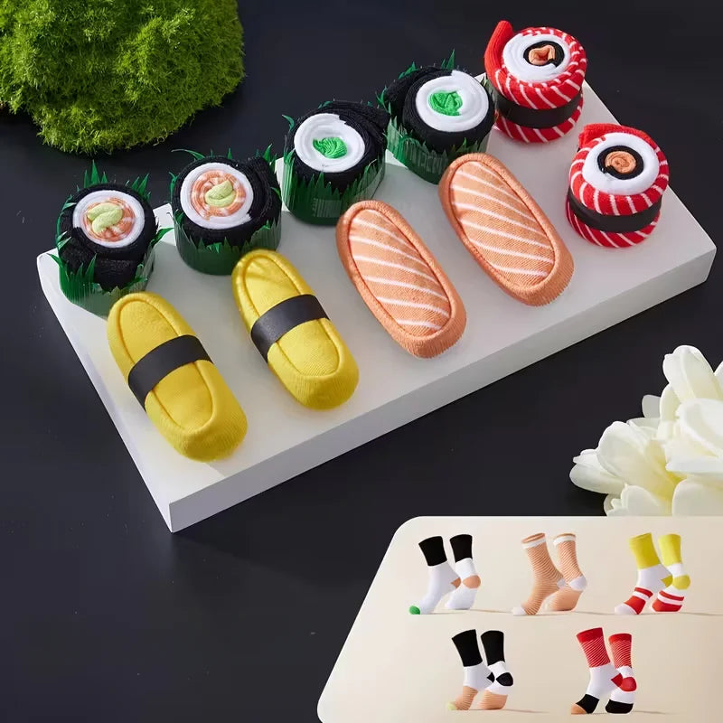 Chaussettes Sushi – Un style gourmand pour vos pieds