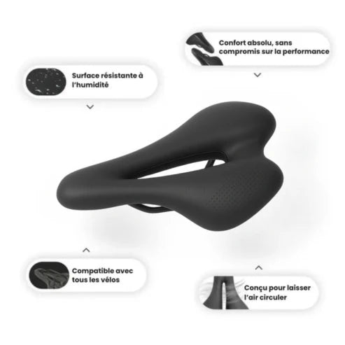 SelleAlpine 3.0 – Pédalez plus loin sans douleur