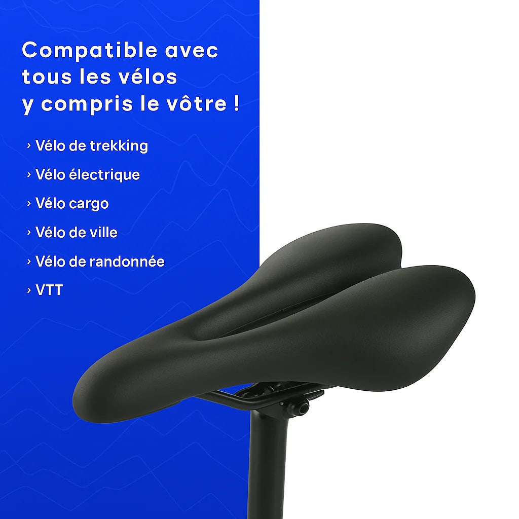 SelleAlpine 3.0 – Pédalez plus loin sans douleur